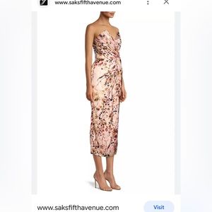 Katie may sleeveless patterned dress